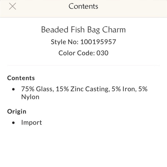 Free People Beaded Fish Bag Charm - Picture 4 of 6